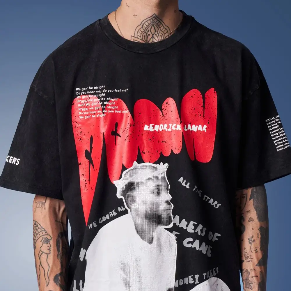 Modern cotton t‑shirt detail