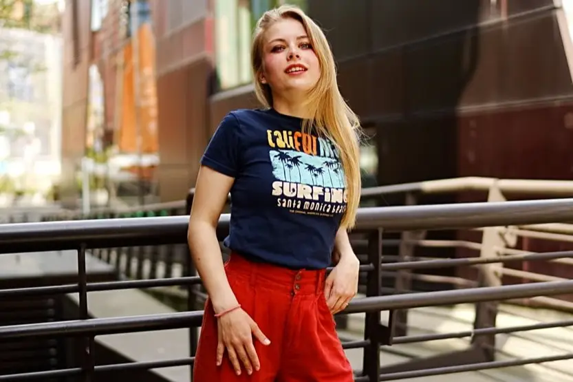 T‑shirt relaxed fit style